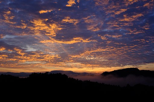 Free Sunrise Mountain photo and picture