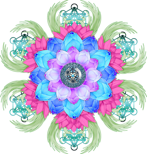 Lotus Blomst, Fugl, Metatron S Cube