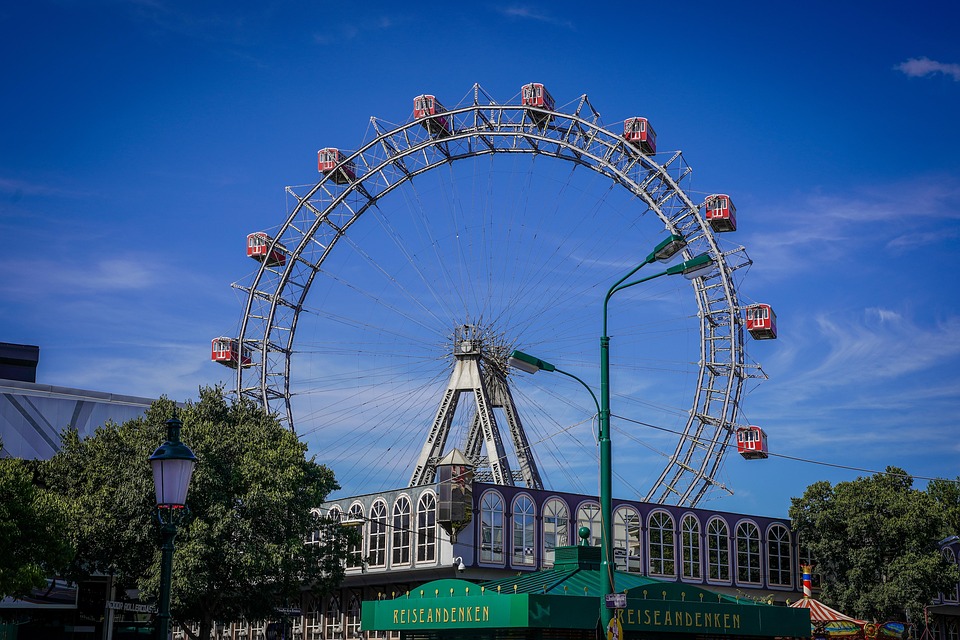 Wiener Riesenrad Prater Kostenloses Foto Auf Pixabay