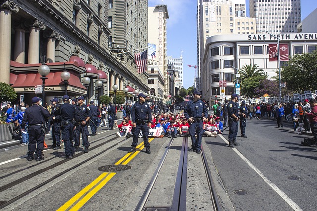 Labor day protest, protestant, hope and unite — photo by Liemedia