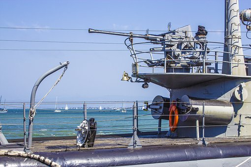 Submarino, Embarcacion, Agua, Marina
