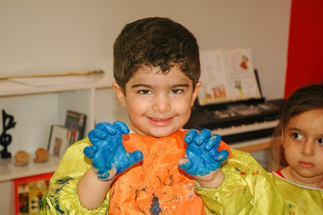 Kind, Farben, Iran, Teheran, Farbe, Spaß