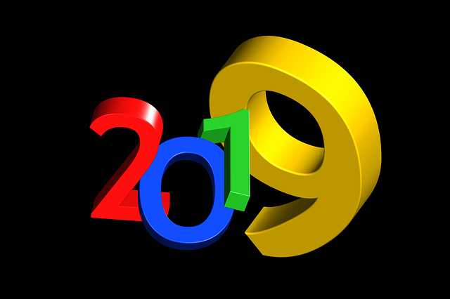 Free new year's day sylvester abstract illustration