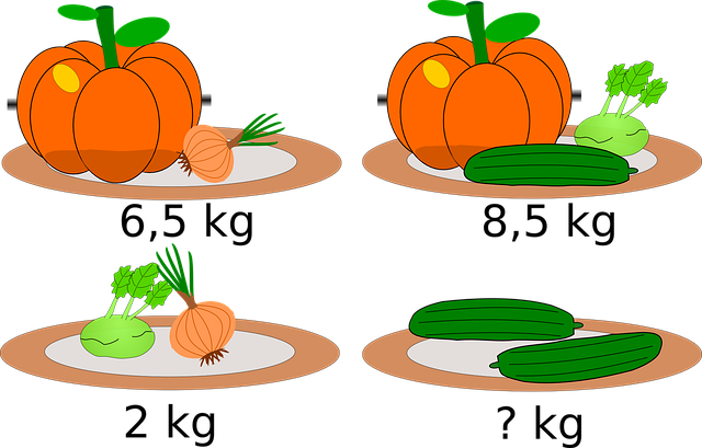 Free Puzzle Weight vector and picture