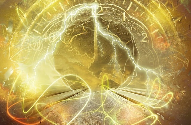 Free time science fiction fantasy illustration