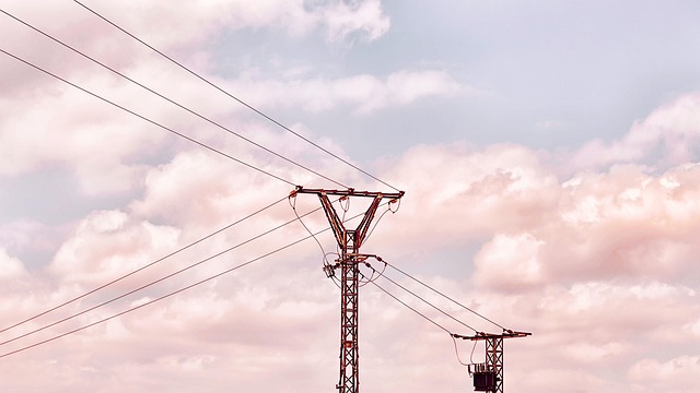 Free High-Tension Towers Cables photo and picture