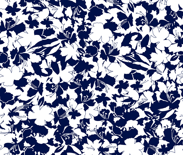 Free flowers yard textiles illustration