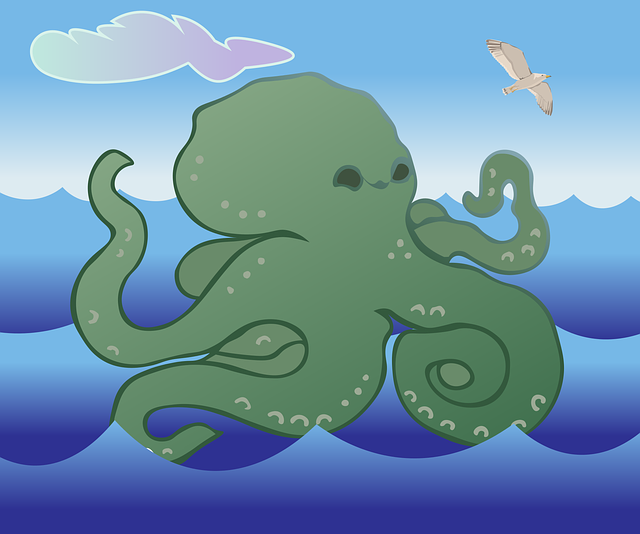 Free sea ocean creature vector