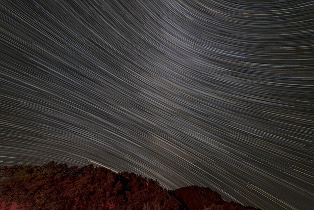 Céu, Noite, Estrela, Via Láctea