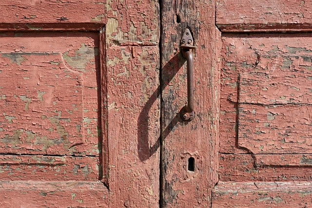 Free Front Door Weathered photo and picture