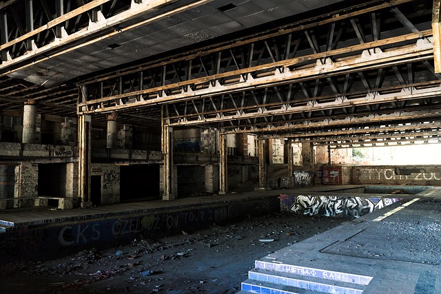 Free Abandoned Swimming Pool photo and picture