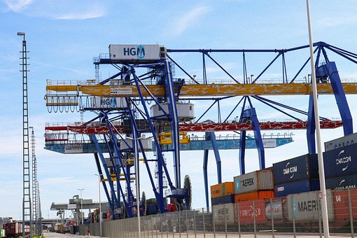 Free Mannheim Port Crane photo and picture