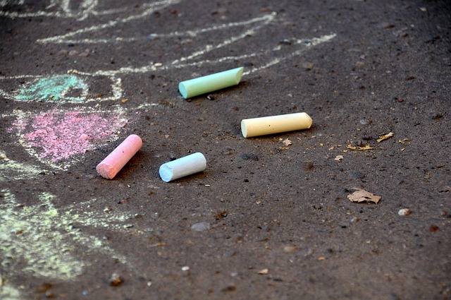 Free Drawing A Piece Of Chalk photo and picture