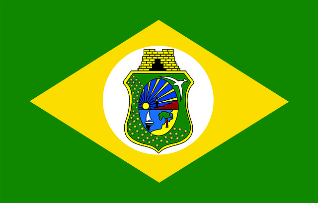Free flag state ceará illustration