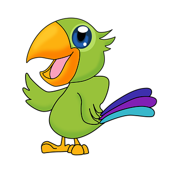 Zeichnung Papagei, Zeichnung Perico