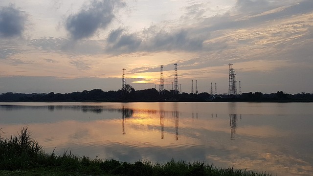 Free Sunset Singapore photo and picture