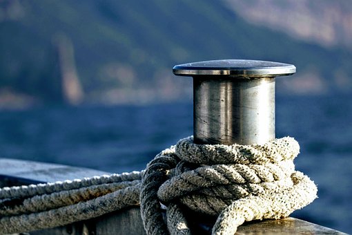 Mar, Cuerda, Barco, Embarcacion