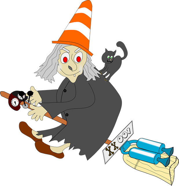 Free Witch Baba vector and picture