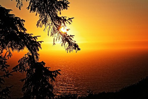 Free Sunset Ocean photo and picture