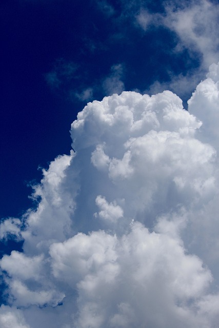 Wolken, Cumuli, Himmel, Sommer