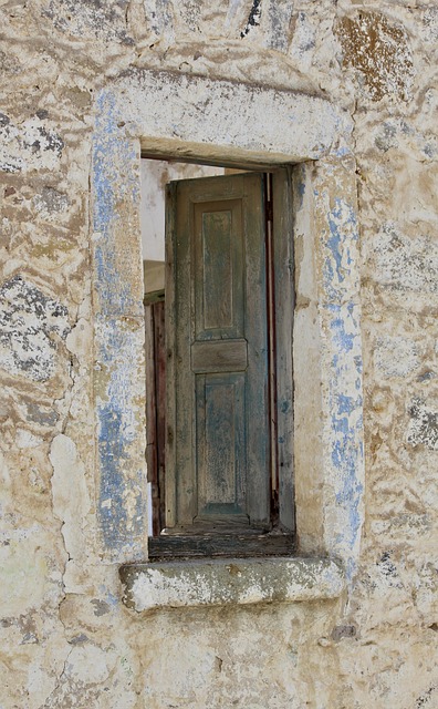 Fenster, Holz, Verwittert, Alt