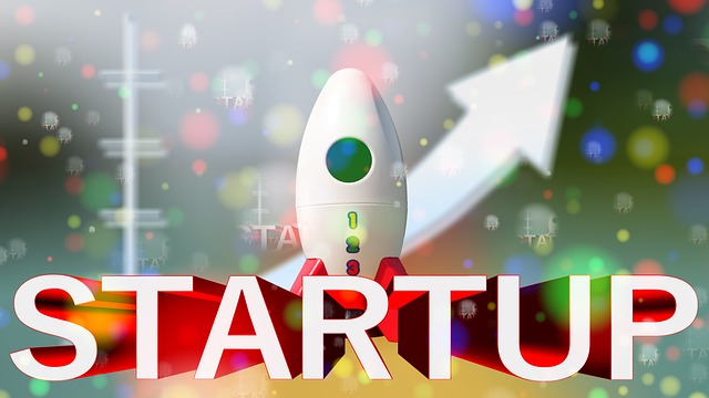 Free entrepreneur begin rocket illustration