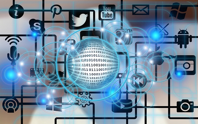 Free icon networks internet illustration