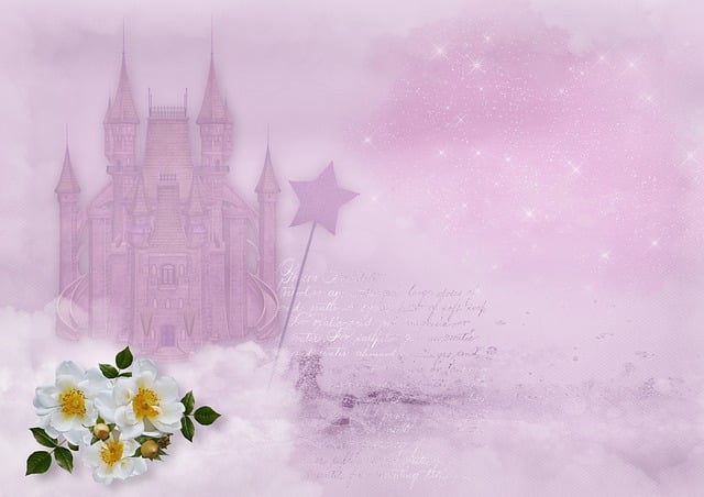 Download free HD stock image of Fairytale Castle Wand Free fairytale castle wand writing illustration
