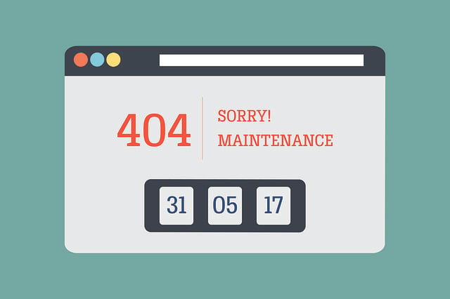 Free error 404 not found illustration