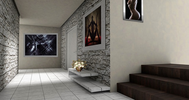 Free gallery exhibition art illustration