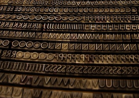 Bleisatz, Buchstaben, Alt, Schrift