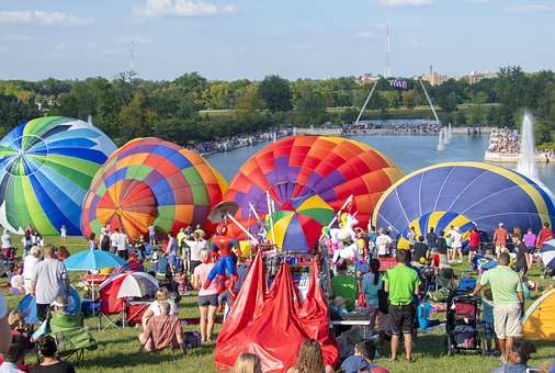 Hot Air Balloon, Balloon, Sky, Flying