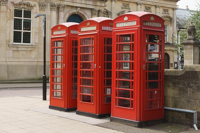 Free Telephone Boxes Red photo and picture