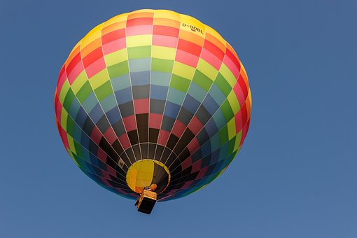 Balón, Horkovzdušný Balón, Nebe, Balonem