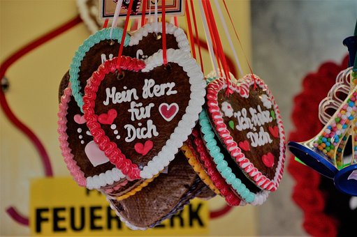 Free Gingerbread Heart Kirmess photo and picture