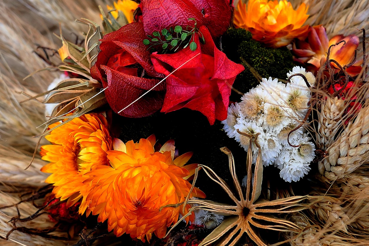 Trockenblumen, nachhaltige Alternative zu Schnittblumen