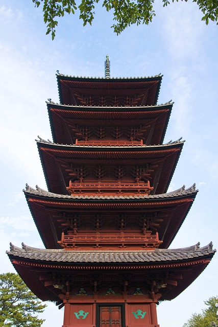 Free Five Story Pagoda Japan photo and picture