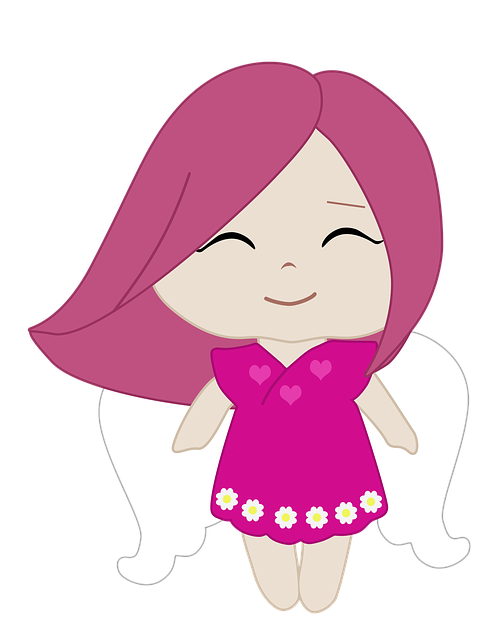 Mädchen Kawaii, Zeichnung Mädchen