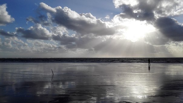 Free Sky Sea photo and picture