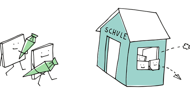 Free pixel cells pixel school enrollment illustration