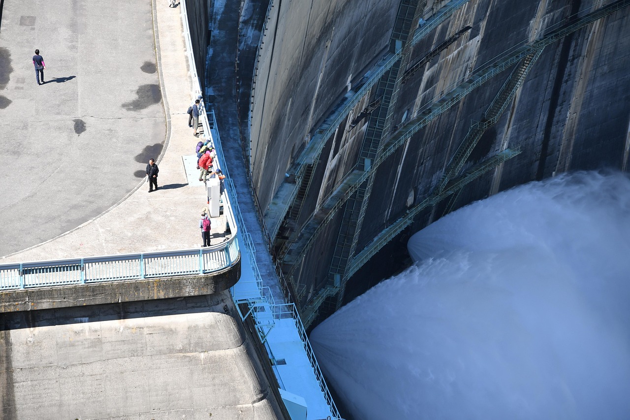 Kurobe Dam, Mengalirkan Air, Kuro-4Dam