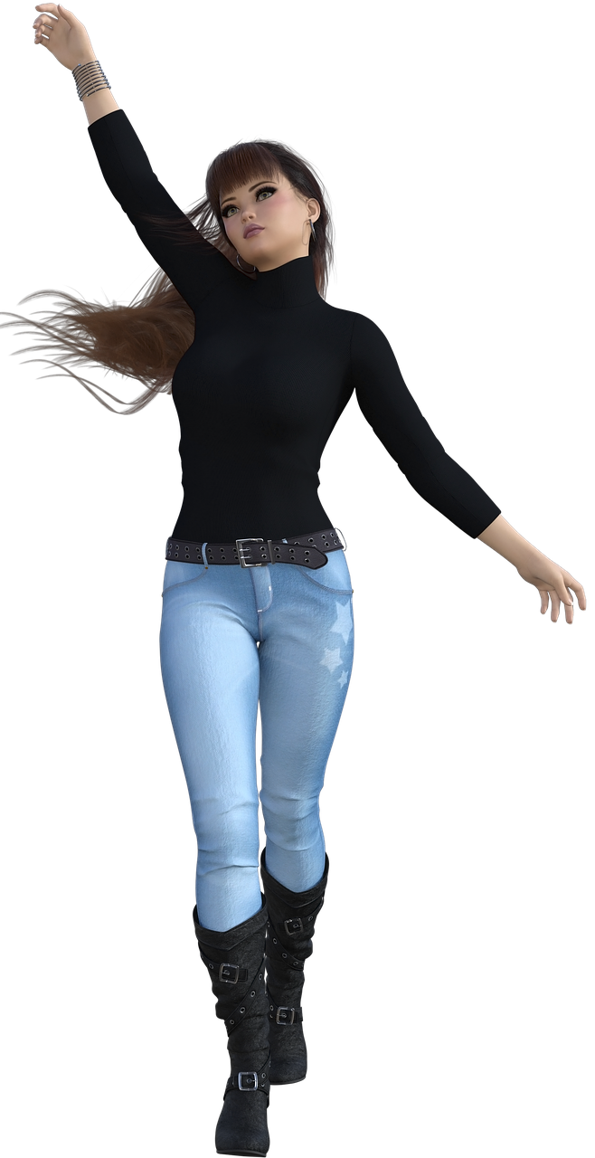 Download Women Character Model Royalty-Free Stock Illustration Image ...