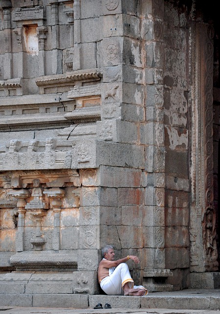 Free Man Hampi photo and picture