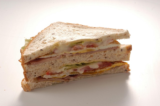 Free Club Sandwich Ham photo and picture