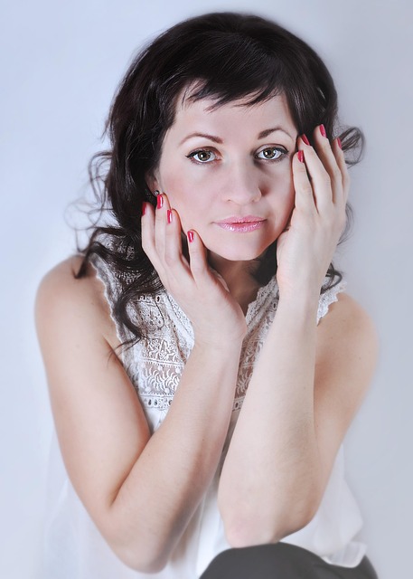 Frau, Modell, Porträt, Pose, Stil, Mode