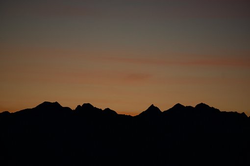 Free Sunset Sterzing photo and picture