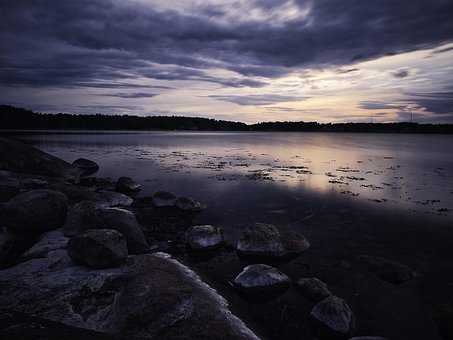 Hav, Landskab, Vand, Himmel, Natur, Kyst
