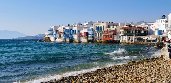 Μύκονος, Ελλάδα, Μικρή Βενετία, Νησί