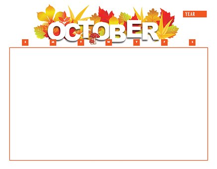 Calendario, Octubre, Año, Mes
