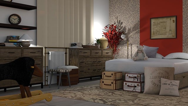 Download free HD stock image of Ficus Red Free ficus red bedroom illustration